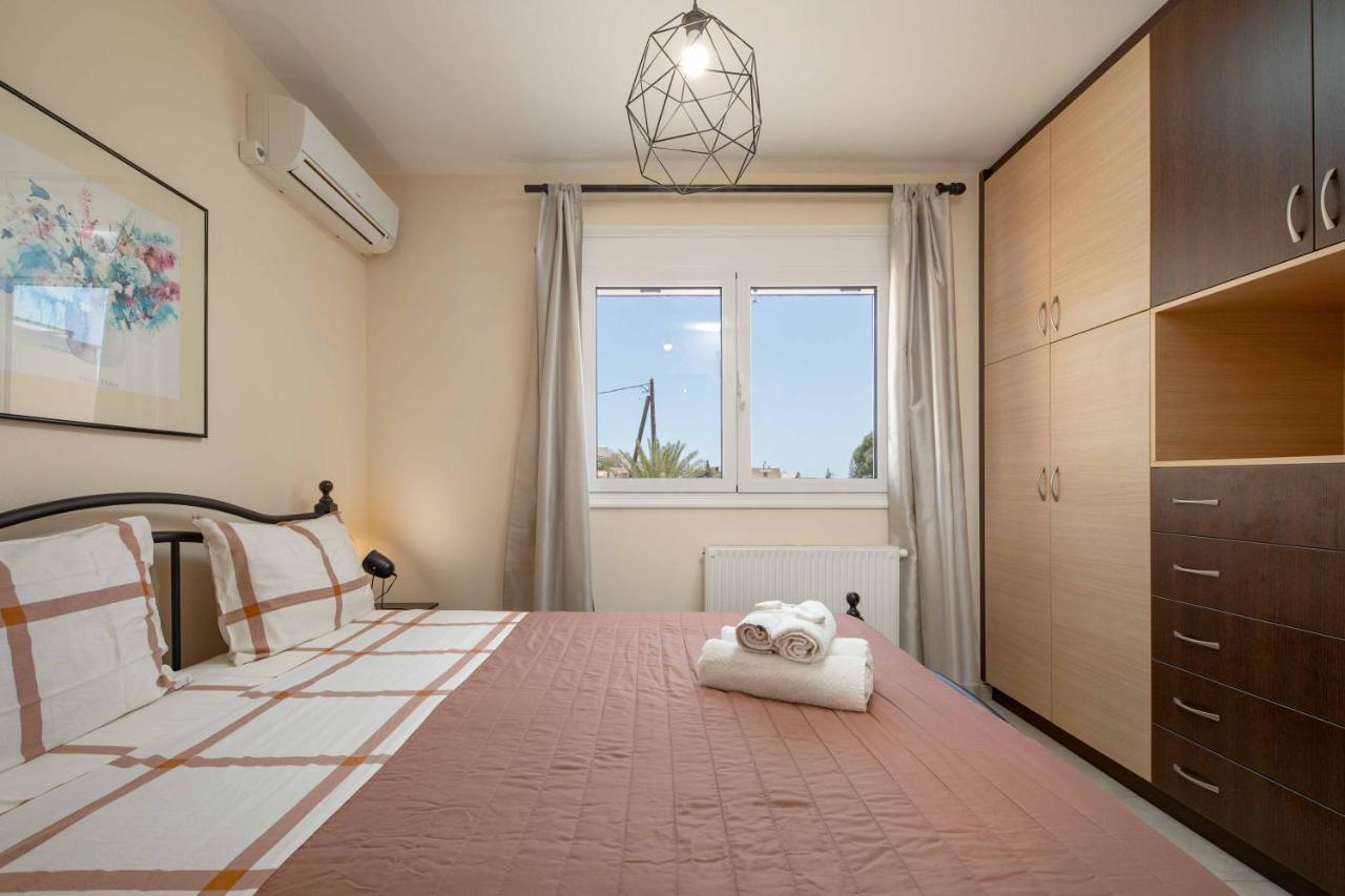 Villa Melenia For Family Holidays By The Beach Agia Pelagia  Exterior foto